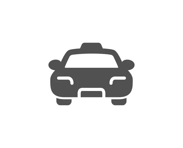 Taxi Enkel Ikon Vektor Illustration — Stock vektor