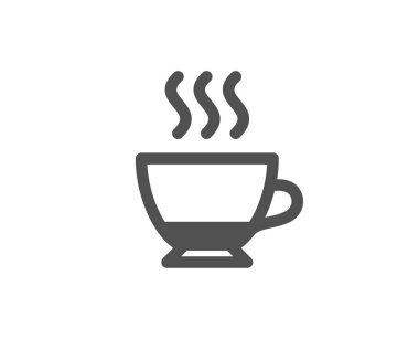 Espresso kutsal kişilerin resmi, beyaz arka plan üzerinde vektör çizim