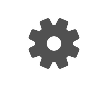 Karikatür basit simgesi, beyaz arka plan üzerinde izole vektör çizim