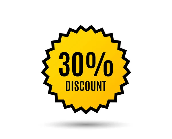 30 percent discount colorful icon, vector illustration isolated on white background