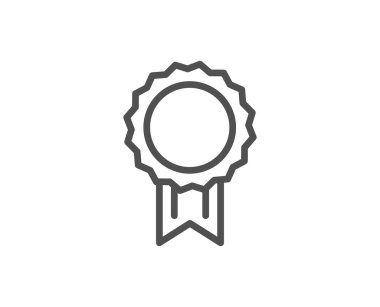 Kazanan madalya beyaz arka plan üzerinde oturum 