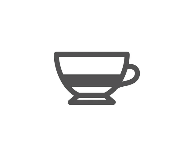 Bombon Coffee Icon White Background — Stock Vector