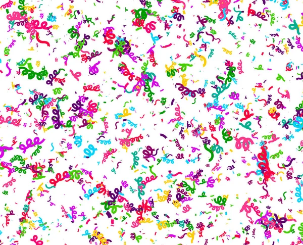 Pièces Confettis Colorés Pour Célébration — Image vectorielle