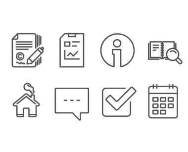 Fragile kümesi paketi, hizmet ve çay simgeler. Soru işareti, maaş çalışanları ve şarap kadehi imzalar. Güvenli nakliye, dişli dişli, cam kupa. Yardım desteği, insanlar kazanç, Cabernet kadehinin. Vektör çizim.