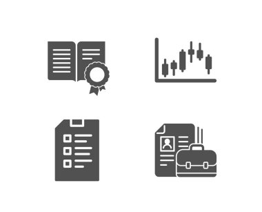 Fragile kümesi paketi, hizmet ve çay simgeler. Soru işareti, maaş çalışanları ve şarap kadehi imzalar. Güvenli nakliye, dişli dişli, cam kupa. Yardım desteği, insanlar kazanç, Cabernet kadehinin. Vektör çizim.