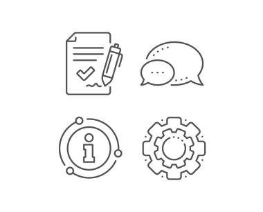 Onaylı anlaşma satırı simgesi. Belge simgesini imzalayın. Vektör