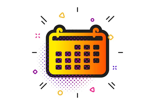 Calendar icon. Accounting sign. Business audit. Vector — Stock Vector