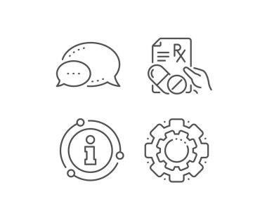 Reçete Lir tarifi satır simgesi. İlaç hapları işareti. Vec