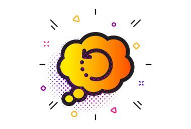 Kurtarma bilgi simgesi. Yedek veri işareti. Bilgiyi geri yükle. Vecto