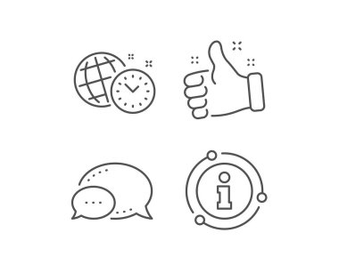 Zaman yönetimi satırı simgesi. Dünya saat işareti. Izle. Vektör