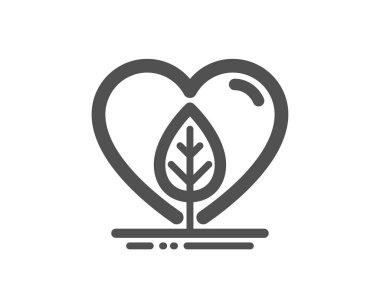 Yerel bir ikon. Organik test işareti. Adil bir takas. Vektör