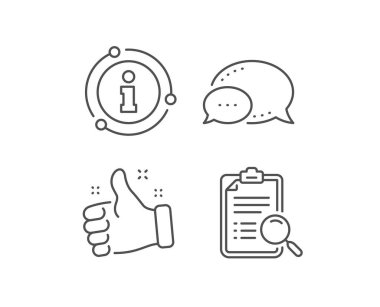 Arama analizi satırı simgesi. Belge işaretini bulun. Vektör