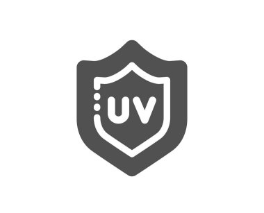 UV koruma kremi ikonu. Cilt bakımı işareti. Kozmetik losyon. Vecto