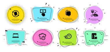 Not defteri, yemek pişirme zamanlayıcısı ve haberci simgeleri ayarlandı. Hızlı teslimat., 