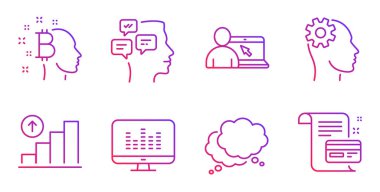 Mesajlar, müzik yapımı ve mühendislik simgeleri ayarlandı. Grafik çizelgesi, S