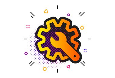 Özelleştirme simgesi. Ayarlar veya düzenleme işareti. Vektör