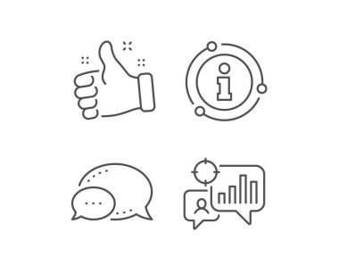 Seo istatistik satır simgesi. Arama motoru optimizasyonu işareti. Vecto