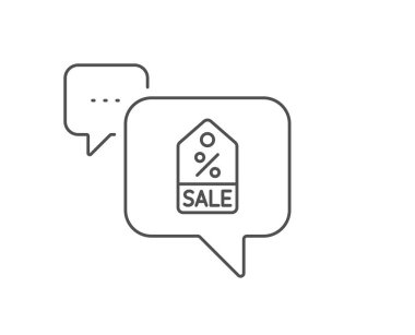 Alışveriş sloganı simgesi. Özel teklif işareti. Vektör