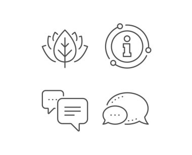 Noktaileti simgesi. Sohbet yorum işareti. Konuşma balonu. Vektör