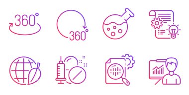 Çark, tam dönüş ve Seo istatistikleri ayarlandı. Kimya laboratuvarı, 