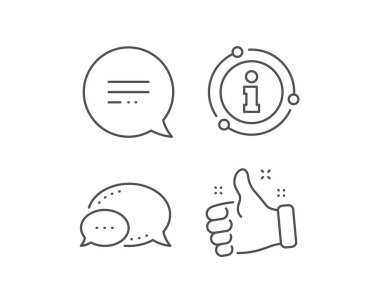 Metin ileti sonu simgesi. Sohbet yorum işareti. Konuşma balonu. Vektör