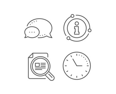 Makale satırı simgesini denetleyin. opyright işareti. Vektör