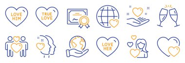 Aşk ikonları seti, 