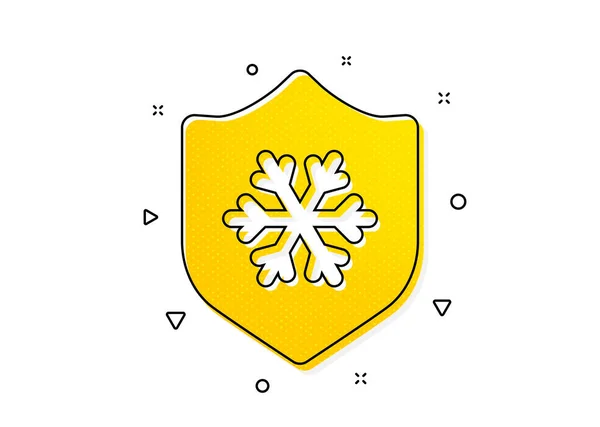 Sahnehäubchen Hautschutzsymbol Kosmetische Lotion Symbol Gelbe Kreise Muster Klassisch Saubere — Stockvektor