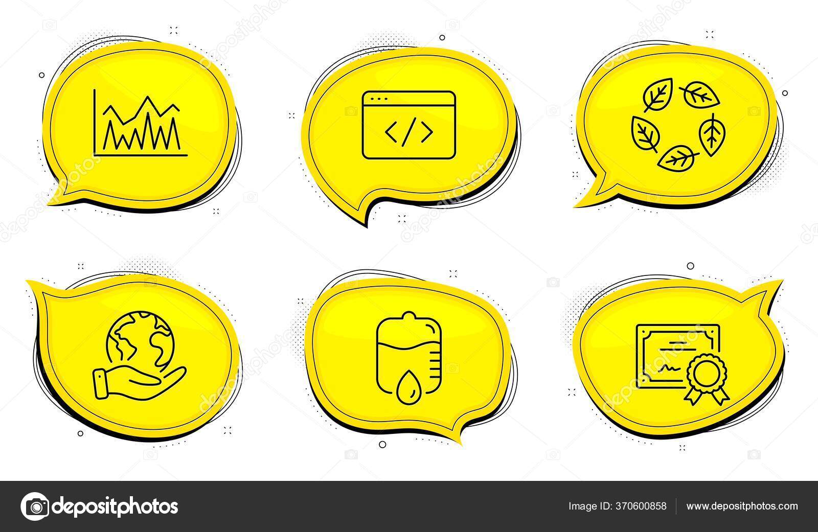 Знак Счетчика Диплом Сохранить Планету Чата Пузырьков Органические.