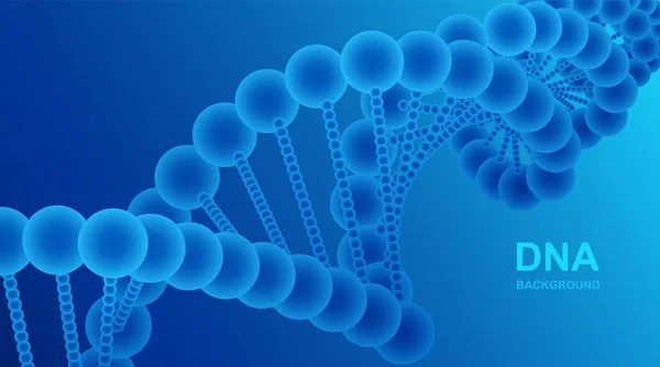 Spiral Molekul Dna Konsep Inovatif Teknologi Medis Struktur Mikroskopis Dari - Stok Vektor