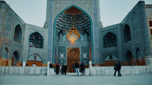 Isfahan Shah moskén — Stockvideo