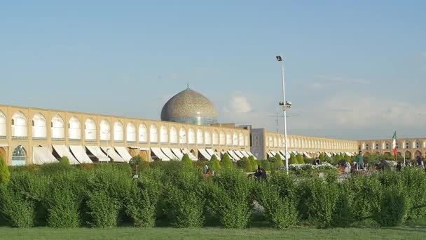 Mezquita de Lotfollah Isfahan — Vídeo de stock
