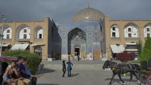 Lütfullah Camii Isfahan — Stok video