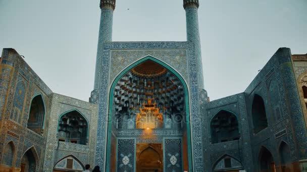 Mezquita Isfahán Shah — Vídeos de Stock
