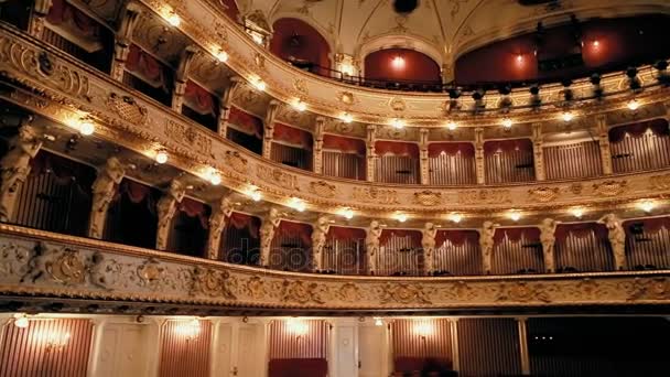 Εθνικό Θέατρο Κροατίας χαγιάτια — Αρχείο Βίντεο