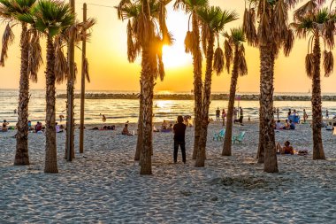 Tel Aviv günbatımı