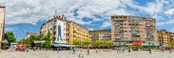 Piazza Zahir Pajaziti a Pristina — Foto Stock