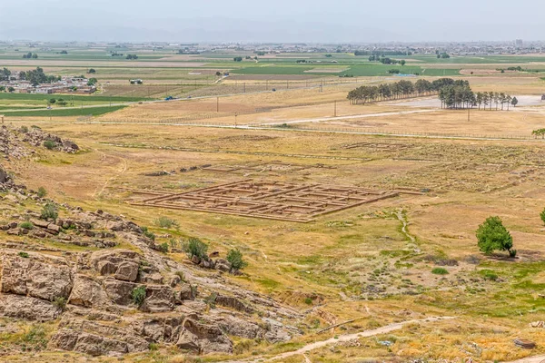 Persepolis view from hill — Stock Photo, Image