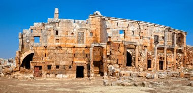 Serjilla ev kalıntıları Suriye