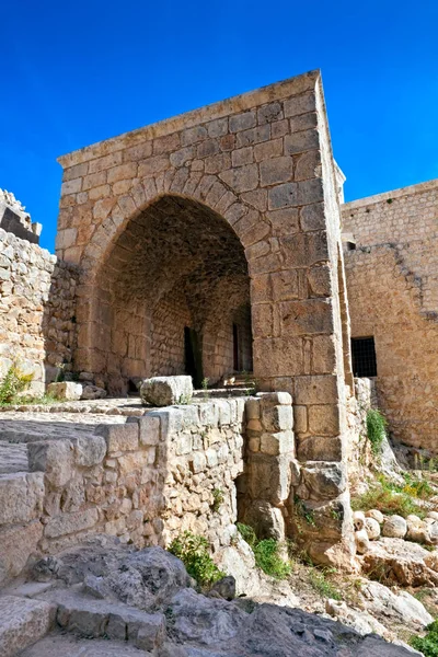 Zitadelle von Salaheddin ruiniert Syrien — Stockfoto