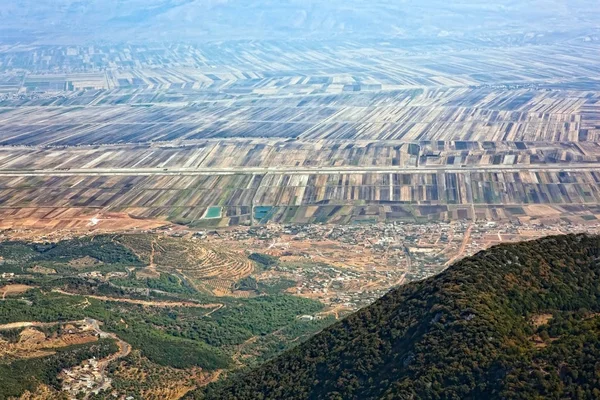 Syrië agrarische velden — Stockfoto