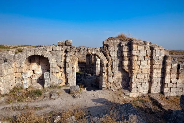 Apamea sten ruiner Syrien — Stockfoto