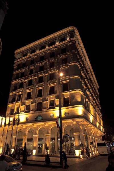 Hotel por la noche Alepo Syria — Foto de Stock