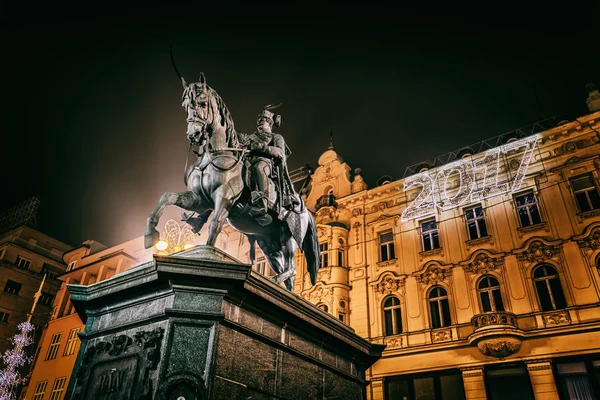Nochevieja de Zagreb — Foto de Stock