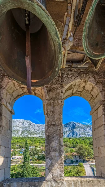 St. Anthony church tower bells — Stock Photo, Image