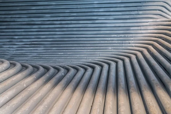 Metal tunnel detail — Stock Photo, Image