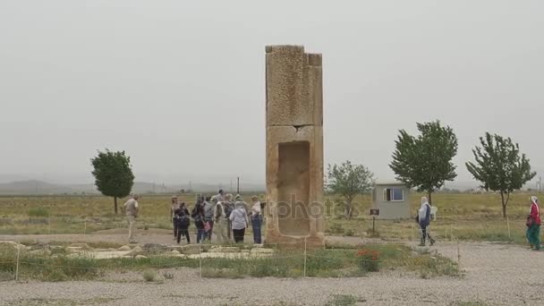 Pasargad πέτρινο πύργο — Αρχείο Βίντεο
