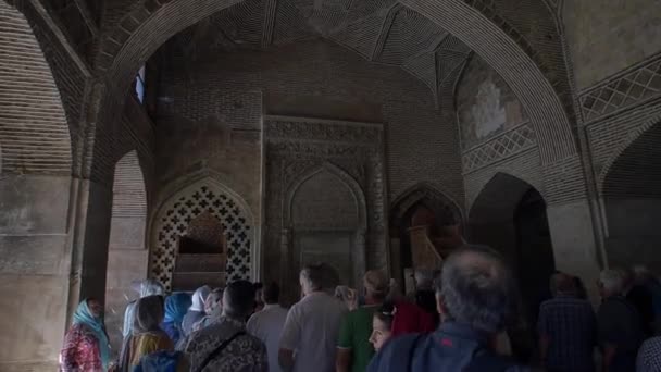 Mesquita de jameh de isfahan — Vídeo de Stock