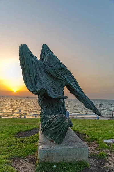 Scultura di Tel Aviv — Foto Stock