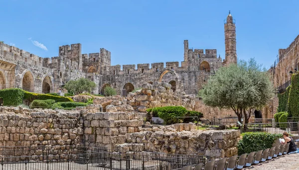 Jeruzalem toren van David — Stockfoto